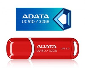ADATA DashDrive Choice UC 510 et UV 150