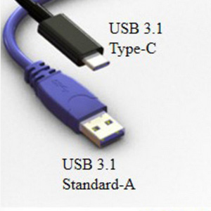 port USB type-C mâle