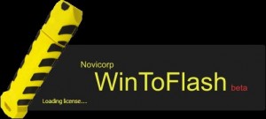 démarrage wintoflash