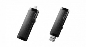 clé USB I-O data U3-DBL à double connecteur USB 3.0 et micro-USB
