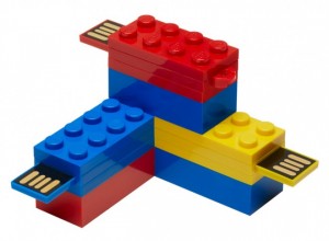 clé USB en forme de brique LEGO par PNY